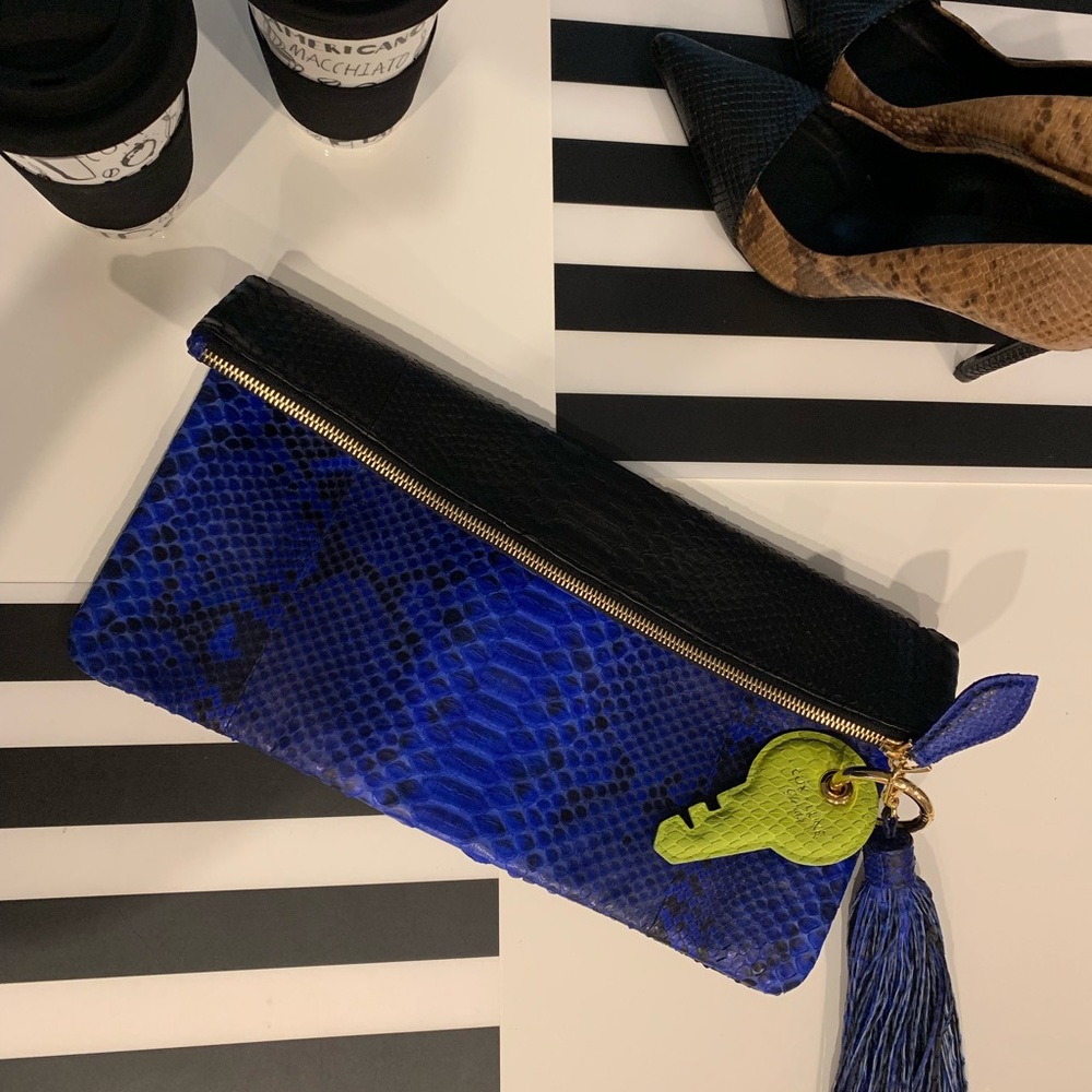 New Sacuir Genuine Python Clutches - image 1